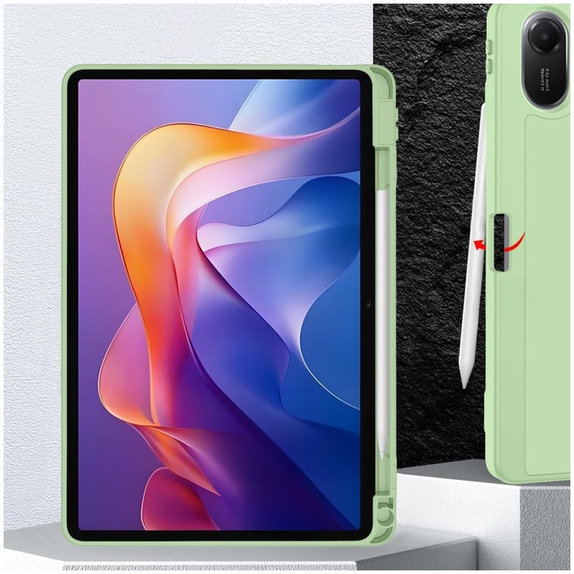 Case Sc Pen for Xiaomi Redmi Pad 2 11.0 Matcha Green, Tech-Protect