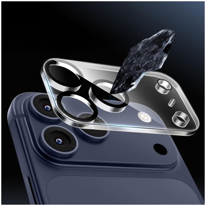 Camera lens protector Cam Fit+ for iPhone 17 Pro, clear, Tech-Protect