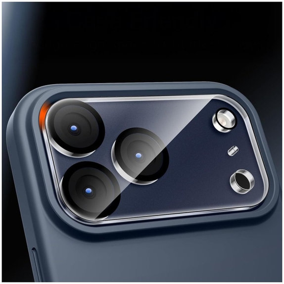 Camera lens protector Cam Fit+ for iPhone 17 Pro, clear, Tech-Protect