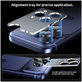 Camera lens protector Camring Fit+ for iPhone 14 Pro / Max / 15 Pro / Max / 16 Pro / Max / 17 Pro / Max, clear, Tech-Protect