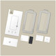 Tempered glass Quick Set+ 2-PACK for iPhone 17, black, Tech-Protect