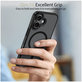 Case MagMat MagSafe for iPhone 17, Matte Black, Tech-Protect