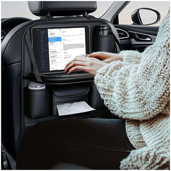 Backseat car organizer UCA100, black, Tech-Protect