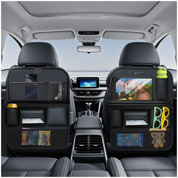 Backseat car organizer UCA100, black, Tech-Protect