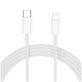 Wall charger NCA20 2-PORT PD 20W / QC3.0 + Lightning Cable, white, Tech-Protect