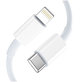 Wall charger NCA20 2-PORT PD 20W / QC3.0 + Lightning Cable, white, Tech-Protect