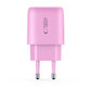Wall charger NCA20 2-PORT PD 20W / QC3.0, Baby Pink, Tech-Protect