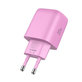 Wall charger NCA20 2-PORT PD 20W / QC3.0, Baby Pink, Tech-Protect
