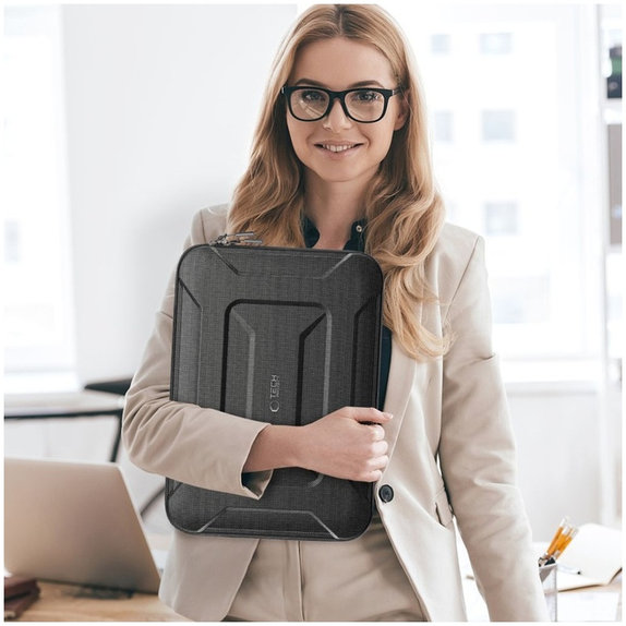 Laptop case Ranger-X Tactical 13-14, black, Tech-Protect