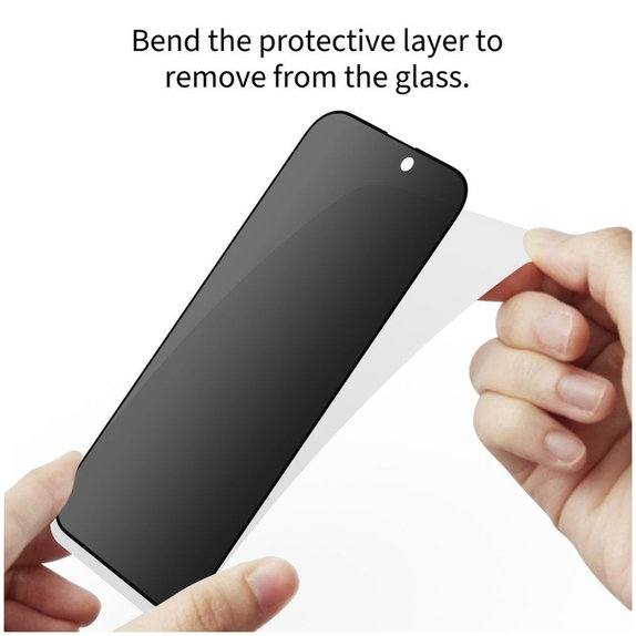 Privacy tempered glass Glass Spy+ 2-PACK for Samsung S25 FE, Tech-Protect