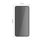 Privacy tempered glass Glass Spy+ 2-PACK for Samsung S25 FE, Tech-Protect