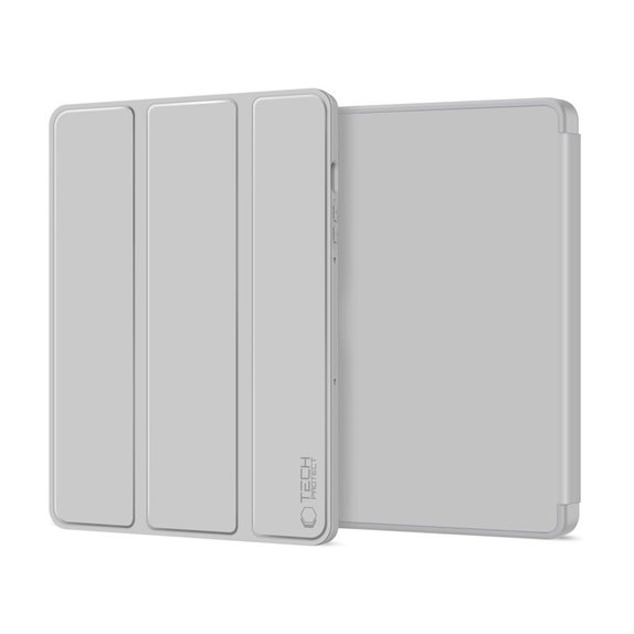 Case Sc Pen for Samsung Tab S9 11.0 / S9 FE / S10 FE / S10 Lite 10.9 X710 / X716B / X510 / X516B / X520 / X526 / X400 / X406B, grey, Tech-Protect