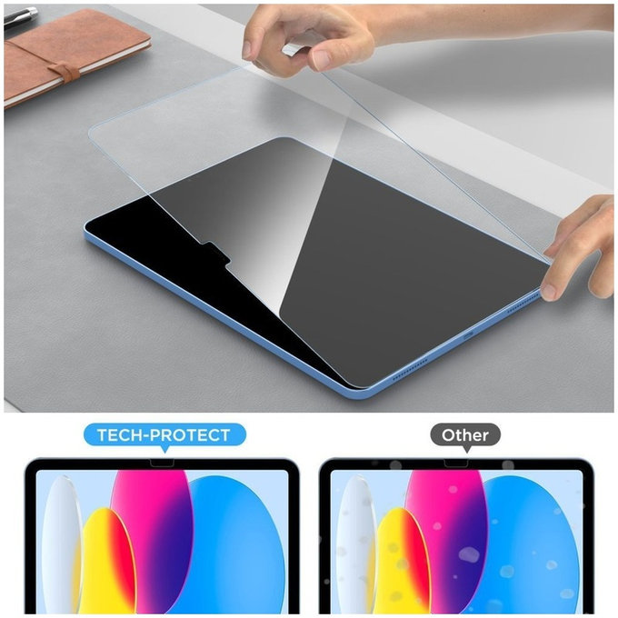Tempered glass Glass Fit+ 2-PACK for Xiaomi Poco Pad M1 / Redmi Pad Pro / 2 Pro 12.1, clear, Tech-Protect