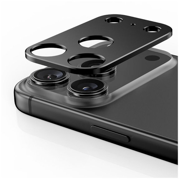 Camera lens protector Camalloy Fit+ for iPhone 17 Pro, Deep Blue, Tech-Protect