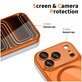 Case MagFlex MagSafe for iPhone 17 Pro, Shiny Cosmic Orange, Tech-Protect