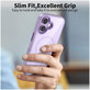 Case MagMat MagSafe for iPhone 17, Lavender/Clear, Tech-Protect