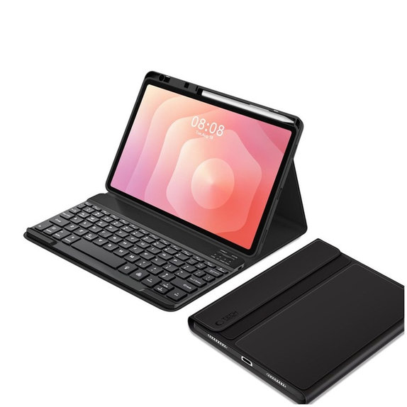 Case Sc Pen + Keyboard for Samsung Tab S11 11.0 X730 / X736B, black, Tech-Protect