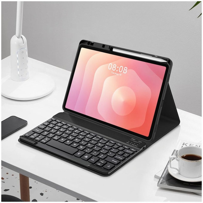 Case Sc Pen + Keyboard for Samsung Tab S11 11.0 X730 / X736B, black, Tech-Protect