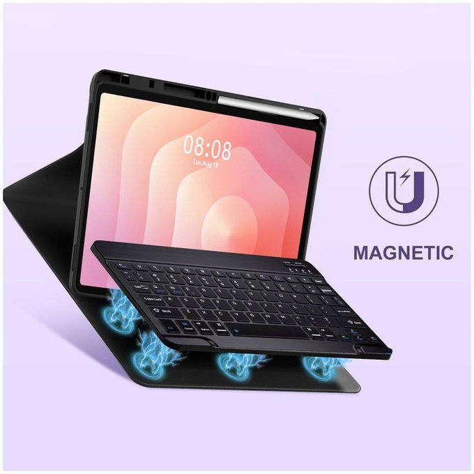 Case Sc Pen + Keyboard for Samsung Tab S11 11.0 X730 / X736B, black, Tech-Protect
