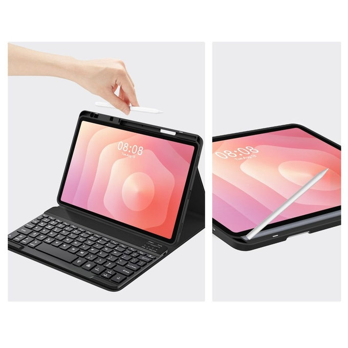 Case Sc Pen + Keyboard for Samsung Tab S11 11.0 X730 / X736B, black, Tech-Protect