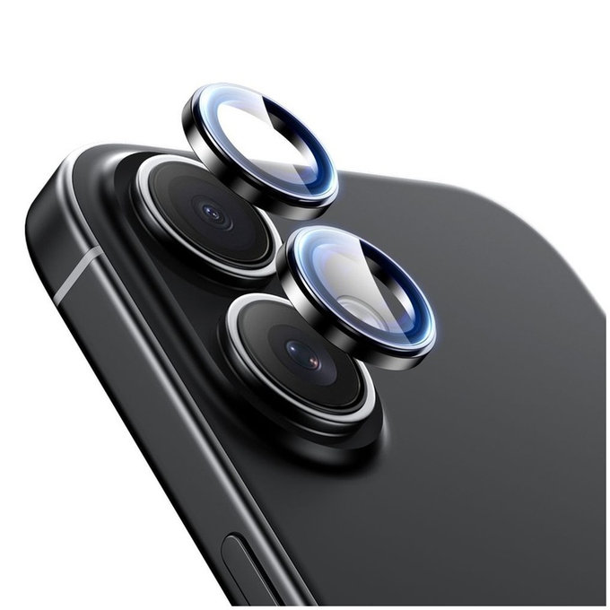 Camera lens protector Camring Fit+ for Xiaomi Poco M8 Pro / Redmi Note 15 Pro 5G / 15 Pro+ Plus 5G, black, Tech-Protect