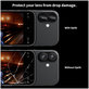 Camera lens protector Camring Fit+ for Xiaomi Poco M8 Pro / Redmi Note 15 Pro 5G / 15 Pro+ Plus 5G, black, Tech-Protect
