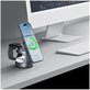 Wireless charger A48 3IN1 Magnetic MagSafe 25W Qi2.2, Dark Grey, Tech-Protect
