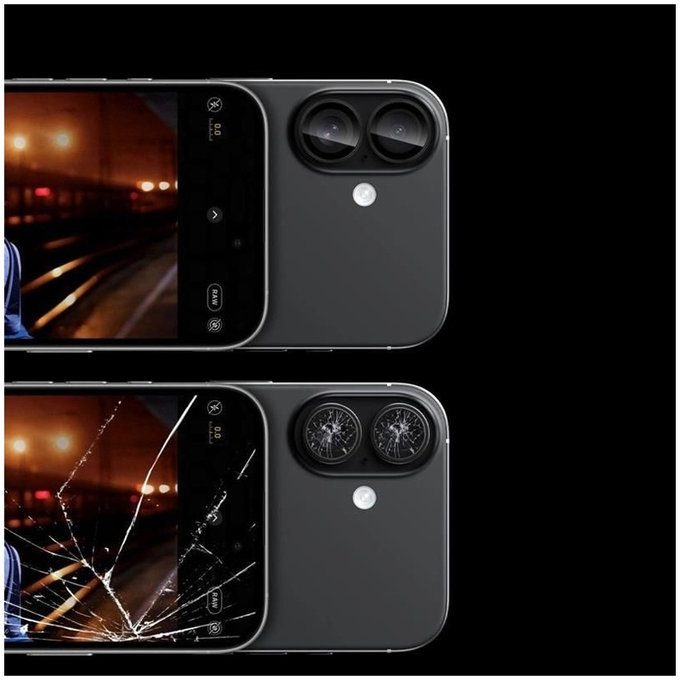 Camera lens protector Camring Fit+ for Samsung S26 / S26+ Plus, clear, Tech-Protect
