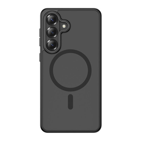 Case Magcam MagSafe for Samsung S26, Matte Black, Tech-Protect