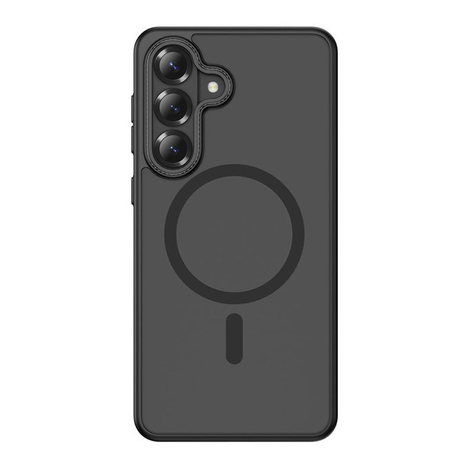 Case Magcam MagSafe for Samsung S26, Matte Black, Tech-Protect