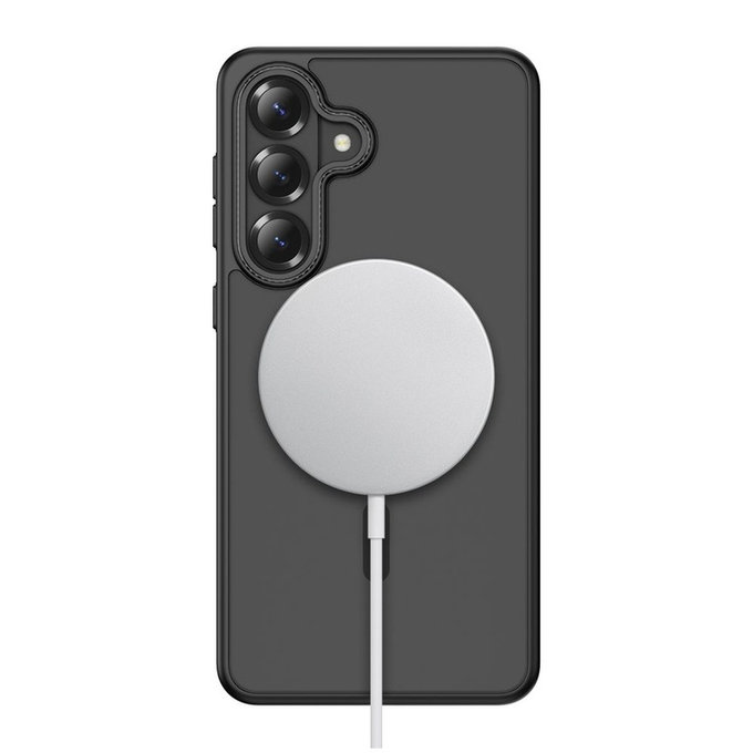 Case Magcam MagSafe for Samsung S26, Matte Black, Tech-Protect