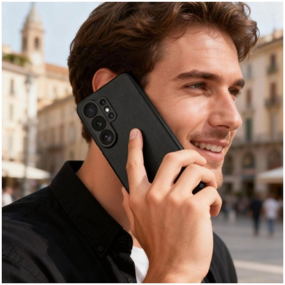 Case Smart Wallet for Samsung S26 Ultra, Matte Black, Tech-Protect
