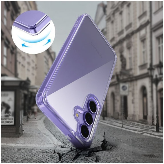 Case FlexAir Hybrid for Samsung A57 5G, clear, Tech-Protect