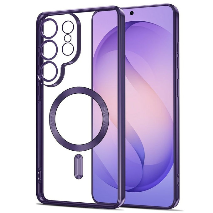 Case MagFlex MagSafe for Samsung S26 Ultra, Cobalt Violet, Tech-Protect