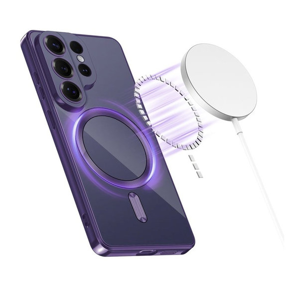 Case MagFlex MagSafe for Samsung S26 Ultra, Cobalt Violet, Tech-Protect