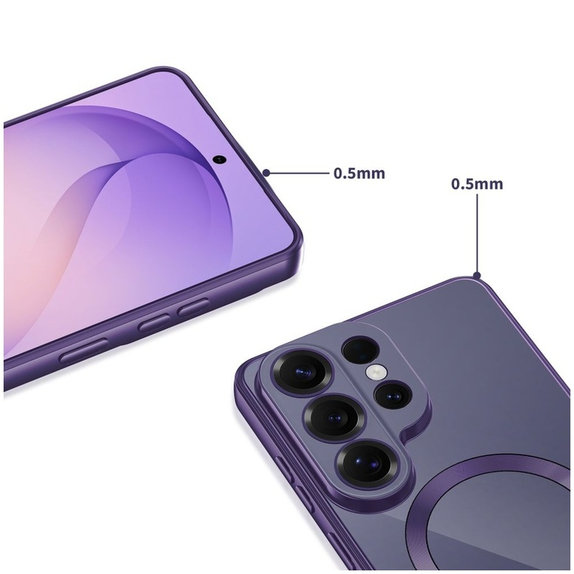 Case MagFlex MagSafe for Samsung S26 Ultra, Cobalt Violet, Tech-Protect