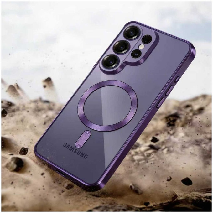 Case MagFlex MagSafe for Samsung S26 Ultra, Cobalt Violet, Tech-Protect