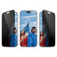 Tempered Glass UWF 2-Way Privacy with Applicator for iPhone 18 Pro, Black, PanzerGlass