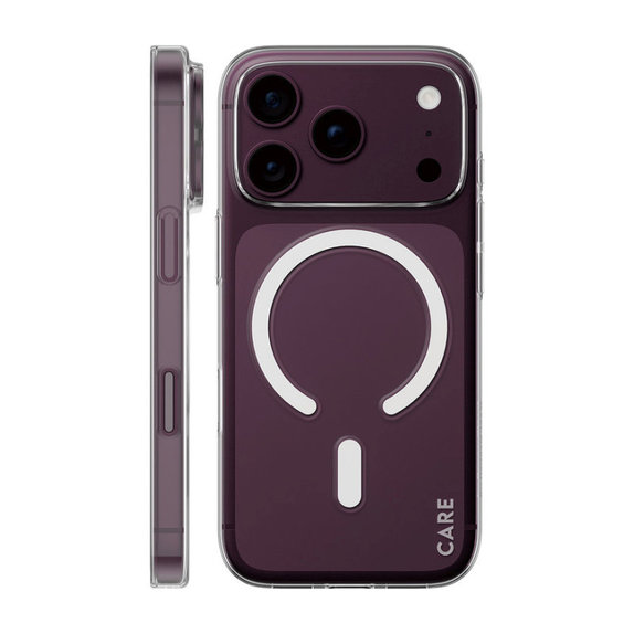 Case SL1M with MagSAFE for iPhone 18 Pro/17 Pro/16e, Transparent, PanzerGlass