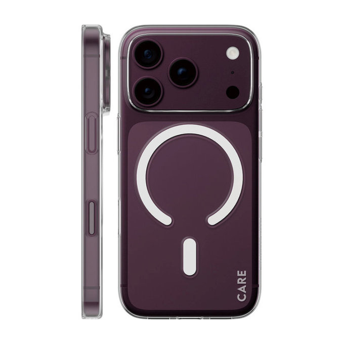 Case SL1M with MagSAFE for iPhone 18 Pro/17 Pro/16e, Transparent, PanzerGlass