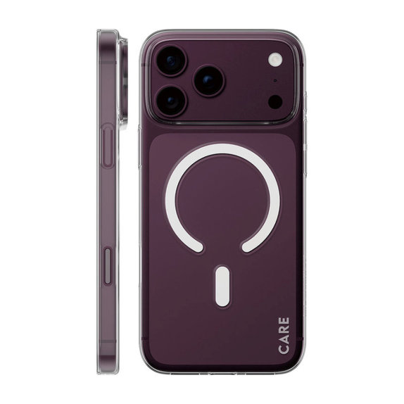Case SL1M with MagSAFE for iPhone 18 Pro Max/17 Pro Max/16e, Transparent, PanzerGlass