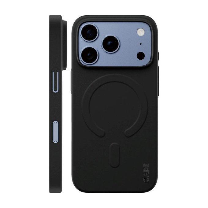 Case SL1M with MagSAFE for iPhone 18 Pro/17 Pro/16e, Black, PanzerGlass