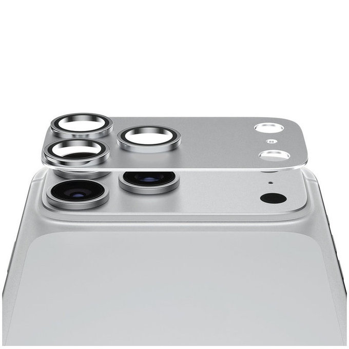 Fender Camera Lens Protector for iPhone 18 Pro, Silver, PanzerGlass