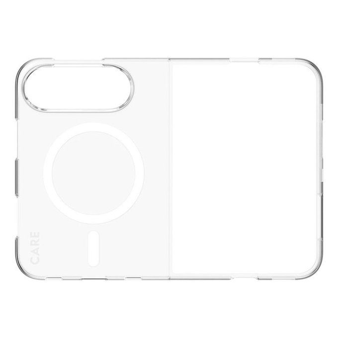 SL1M Case with MagSafe for iPhone Duo, Transparent, PanzerGlass