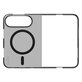 SL1M Smokey Case with Black MagSafe for iPhone Duo, PanzerGlass