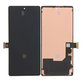 Display OLED for Google Pixel 6, Black, Touch Screen with Frame