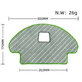 Mop Cloth, 2pcs for iRobot Roomba Combo 1138