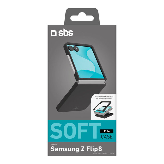 Case Instinct for Samsung Galaxy Z Flip8, Black, SBS