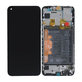 Huawei P Smart (2019), P Smart Plus (2019) - LCD Display + Touch Screen + Frame + Battery (Midnight Black) - 02352JEY, 02352JFA Genuine Service Pack