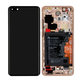 Huawei P40 Pro - LCD Display + Touch Screen + Frame + Battery + Fingerprint Sensor (Blush Gold) - 02353PJL Genuine Service Pack